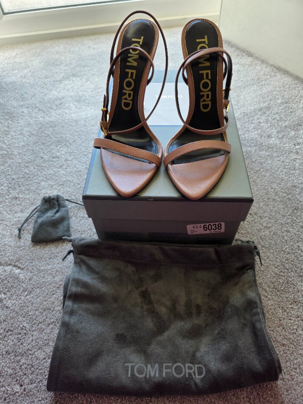 Tom Ford Padlock Heels Size 39